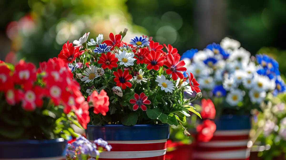 Patriotic Flower Arrangements for the 4th of July